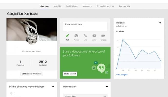 New Google + Dashboard Lets Businesses Manage Presence In Google Plus Local, Search, Social, Maps, AdWords