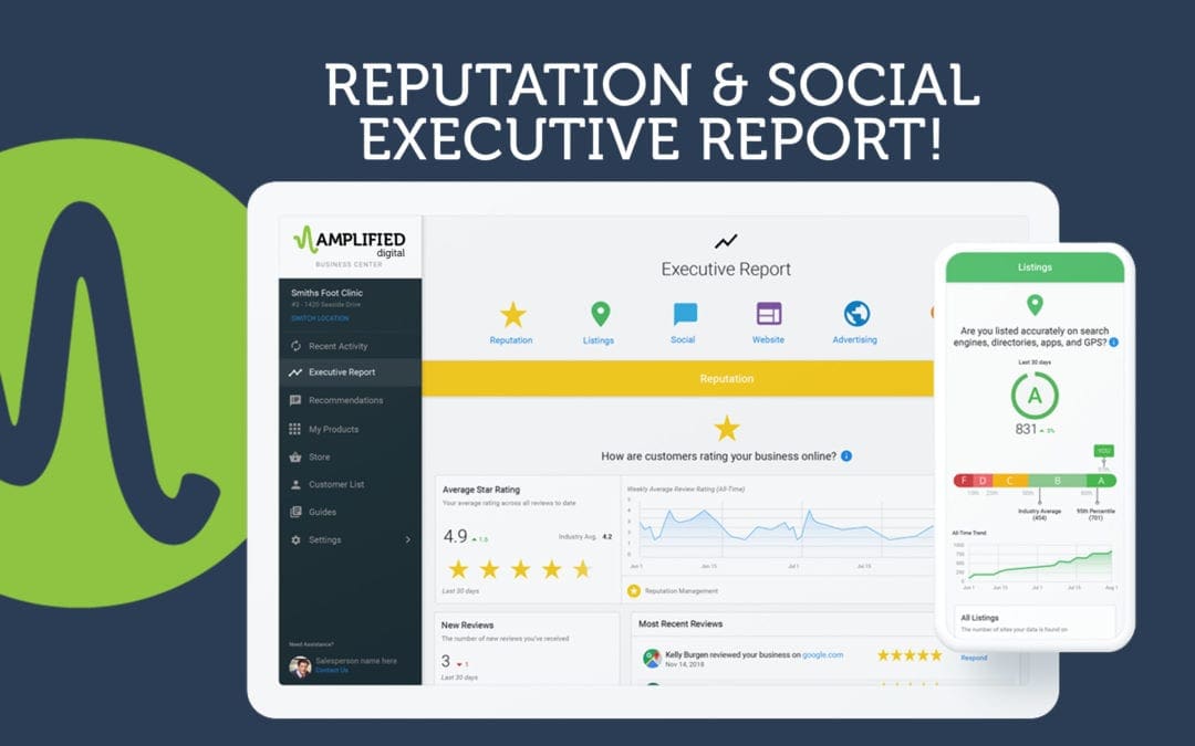 NEW! Reputation & Social Executive Reports
