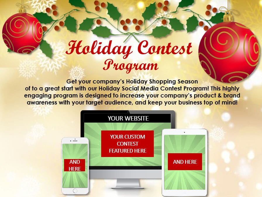 Holiday Contest Sales Opportunity