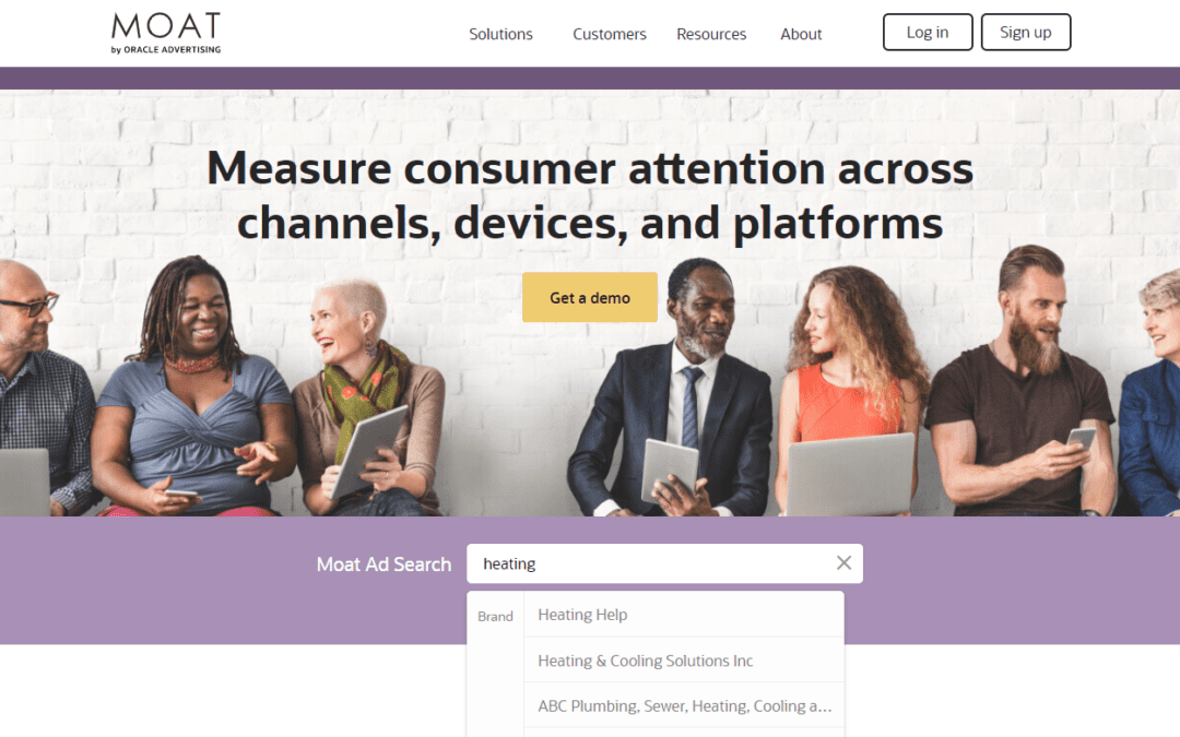 Find targeted display creative ideas using Moat